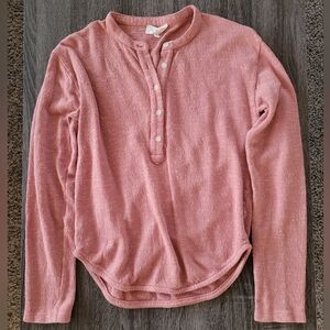 NEW LOFT Lou & Grey Textured Cotton Henley